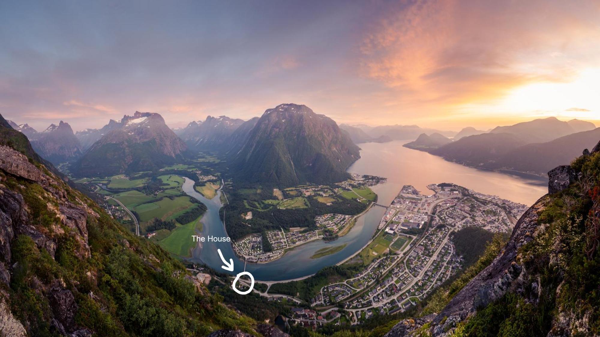 Villa Vertical - Room Skorgedalen Åndalsnes Εξωτερικό φωτογραφία